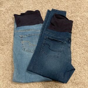Bundle 2 Levi’s Maternity Skinny Jeans Sz Medium Stretch